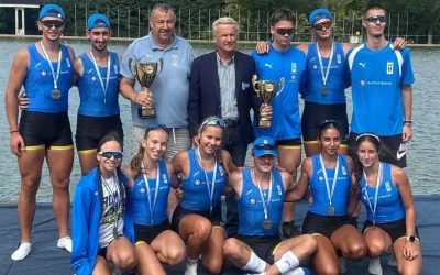 Η Ελλάδα πρώτη στο βαλκανικό πρωτάθλημα κωπηλασίας με 17 μετάλλια