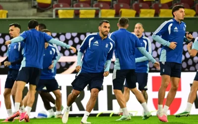 Η Εθνική Ελλάδας με ισχυρή υποστήριξη στο Άουγκσμπουργκ: Πάνω από 2.000 οπαδοί στην WWK Arena