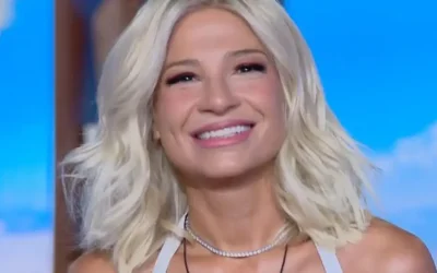 Η Φαίη Σκορδά στα Κάπα Studios για το τρέιλερ της νέας της εκπομπής στον ΑΝΤ1