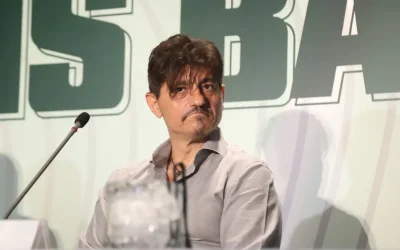 Η φάση από τον τελικό Ολυμπιακός-ΠΑΟΚ που κοινοποίησε ο Δημήτρης Γιαννακόπουλος