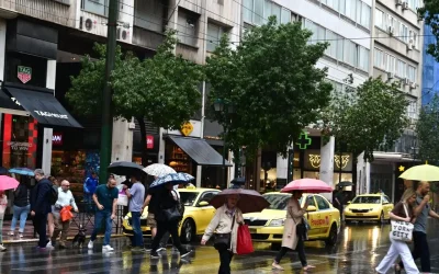 Η κακοκαιρία πλησιάζει: Βροχές, καταιγίδες και πτώση θερμοκρασίας για μία εβδομάδα