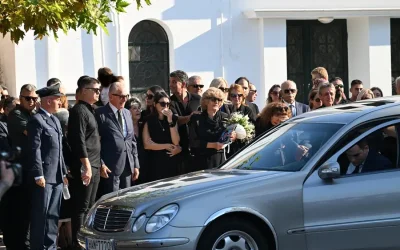 Κηδεία επισμηναγού Γιάννη Μπλέσια στον Πύργο σε κλίμα οδύνης