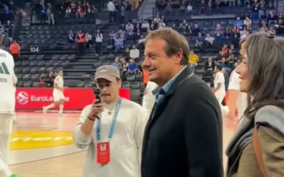 Ο Εργκίν Αταμάν παρακολούθησε αγώνα της Euroleague