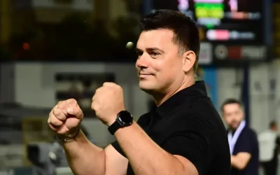 Ο Παναγιώτης Χριστοφιλέας συγκινημένος για την πρώτη νίκη της Καλαμάτας στη Super League