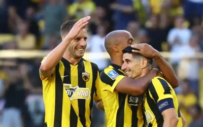 Ο Πέτρος Μάνταλος για την αποθέωση μετά το 8-1 της ΑΕΚ: «Τιμή μου να ακούω το όνομά μου»