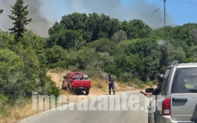 Πολύ υψηλός κίνδυνος πυρκαγιάς σε δέκα περιφέρειες της χώρας