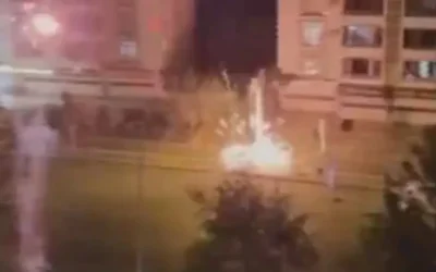 Πυροτέχνημα εξερράγη σε μπαλκόνι έβδομου ορόφου στην Τουρκία, τραυματίζοντας δύο άτομα