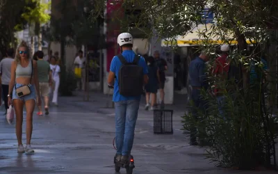 Σοβαρός τραυματισμός 16χρονου σε τροχαίο με ηλεκτρικό πατίνι στα Γλυκά Νερά