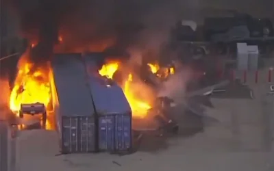 Τραγωδία στο Λος Άντζελες: Ελικόπτερο συνετρίβη καλύπτοντας τροχαίο, τρεις νεκροί