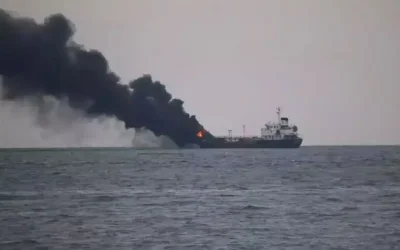 Αρνητικό ρεκόρ επιθέσεων σε πλοία στον Κόλπο τον Οκτώβριο, σύμφωνα με την UKMTO