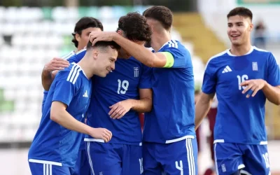Ελλάδα - Λετονία: Νίκη με 4-2 για την Εθνική Ελπίδων στη Λιβαδειά