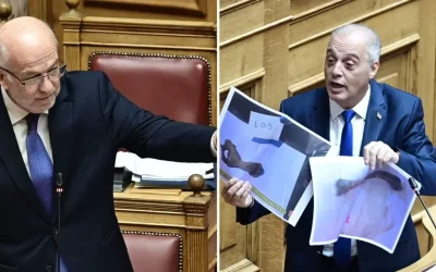 Ένταση στη Βουλή μετά από καταγγελία Βελόπουλου για οστά θυμάτων των Τεμπών