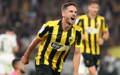 Η ΑΕΚ επικράτησε του ΟΦΗ με 3-0, με τον Γκατσίνοβιτς να βάζει το «κερασάκι»