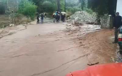 Η Κρήτη στη δίνη της κακοκαιρίας: Εκτεταμένες ζημιές και προβλήματα υδροδότησης στον Μυλοπόταμο