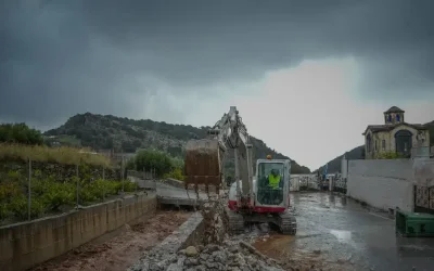 Η Κρήτη στο έλεος της κακοκαιρίας: Κατολίσθηση στην Ιεράπετρα και μπαράζ μηνυμάτων 112