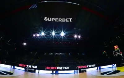 Η Sunel Arena στα ερυθρόλευκα για τον αγώνα του Ολυμπιακού με την Εφές