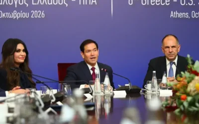 Κοινές δηλώσεις Γεραπετρίτη και Ρούμπιο: Ισχυρή συμμαχία Ελλάδας-ΗΠΑ σε εποχή παγκόσμιας αβεβαιότητας
