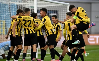 Μάντσεστερ Σίτι U19 - ΑΕΚ U19 1-1: Τα αετόπουλα επιστρέφουν αήττητα από την Αγγλία