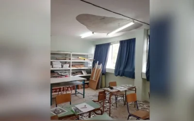 Μαθητής τραυματίστηκε από πτώση σοβάδων σε σχολείο στη Θεσσαλονίκη