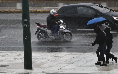 Με βροχές και καταιγίδες αποχαιρετά η χώρα τον Οκτώβριο