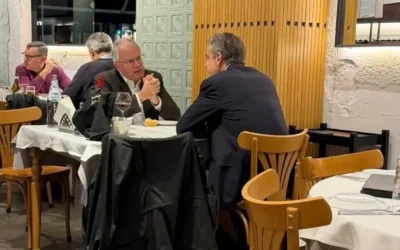 Μητσοτάκης και Τασούλας γευμάτισαν στη Θεσσαλονίκη παραμονή της 28ης Οκτωβρίου