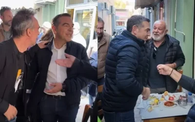 Ο Αλέξης Τσίπρας στον Βόλο για άτυπη σφυγμομέτρηση και συζητήσεις με πολίτες