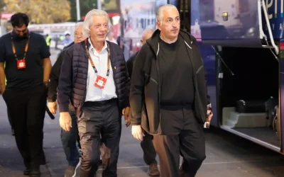 Ο Μιχάλης Μπούσης στη Γαλλία για τον αγώνα Ρεν - ΟΦΗ
