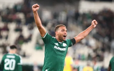 Ο Παναθηναϊκός προηγήθηκε με 3-1 κόντρα στον Αστέρα AKTOR μετά από γκολ του Ντέσερς
