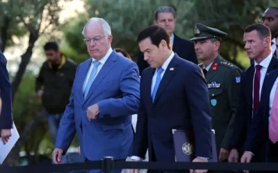 Ο Πρόεδρος της Δημοκρατίας Κωνσταντίνος Τασούλας πρόσφερε τον «Επιτάφιο του Περικλέους» στον Μάρκο Ρούμπιο