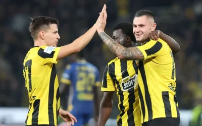 Ο Ζούμπκοφ διαμόρφωσε το τελικό 5-0 της ΑΕΚ επί του Παναιτωλικού