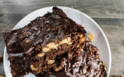 Συνταγή για εξωφρενικά καλό brownie με καρύδια