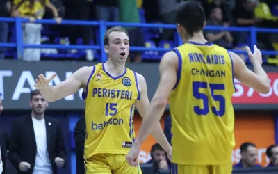 Το Περιστέρι νίκησε την Μπάμπεργκ με 93-87 στο Basketball Champions League