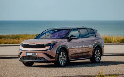 Το Skoda Peaq έσπασε το ρεκόρ αυτονομίας για επταθέσια ηλεκτρικά SUV