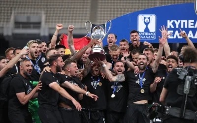 ΠΑΟΚ: Απονομή Κυπέλλου δια χειρός Ζαγοράκη