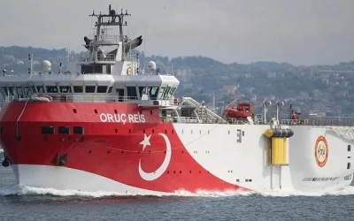Συναγερμός για το τουρκικό ερευνητικό Oruc Reis - Πλέει με πορεία προς την ελληνική υφαλοκρηπίδα