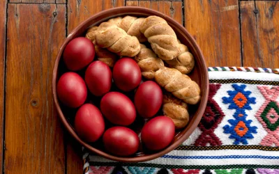 Αφράτα πασχαλινά κουλουράκια