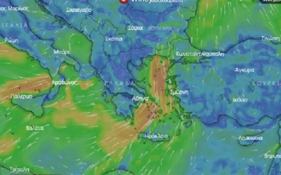 Η επέλαση της Πηνελόπης. Δείτε LIVE από που θα περάσει η κακοκαιρία