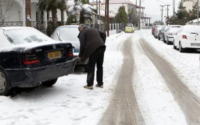 Eρχονται χιόνια και κρύο τις επόμενες ημέρες