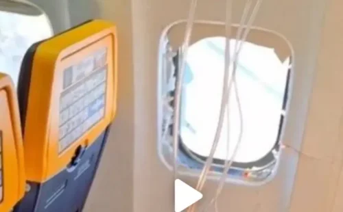 Θρίλερ σε πτήση Ryanair από Θεσσαλονίκη για Μόναχο: Σπασμένο παράθυρο και τραυματισμός επιβάτη