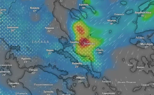 Έκτακτο δελτίο καιρού από την ΕΜΥ: Ισχυρές βροχές και καταιγίδες τις επόμενες ώρες