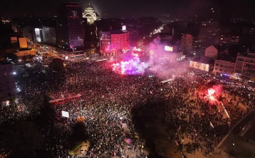Ξερετε τι έγινε στην Σερβία; Νίκη της φοιτητικής λίστας
