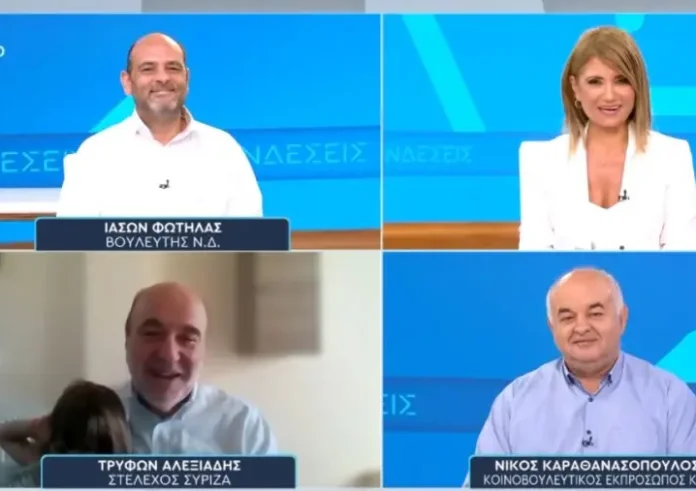 Τρύφων Αλεξιάδης: Η εισβολή της εγγονής του στον αέρα εκπομπής – Δείτε ΒΙΝΤΕΟ