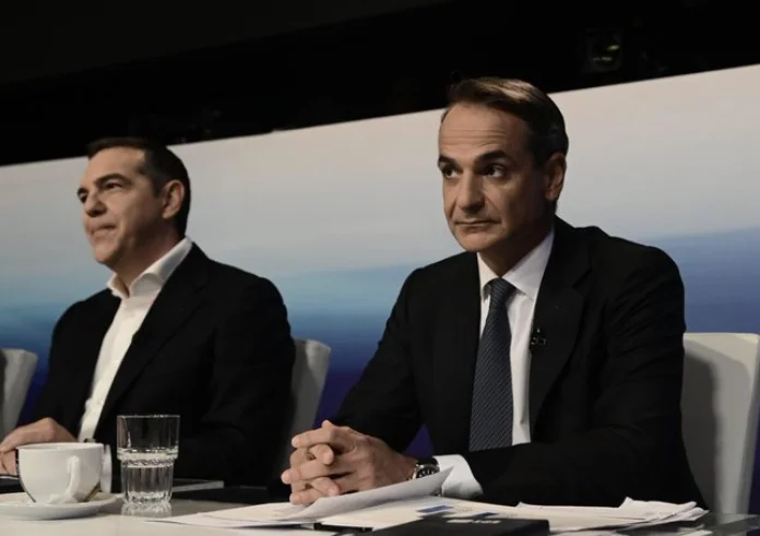 Debate: Τσίπρας – Μητσοτάκης γέλασαν με απάντηση πολιτικού αρχηγού