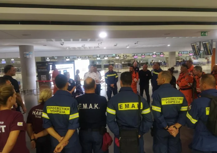 Στην Ελλάδα κυπριακή αποστολή με 31 άτομα - Για να βοηθήσουν στις πυρκαγιές