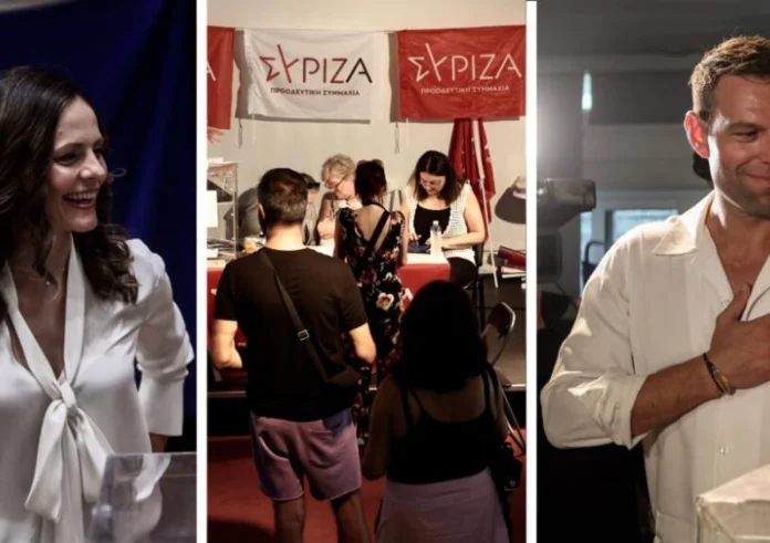 Εκλογές ΣΥΡΙΖΑ: Ψήφισαν Αχτσιόγλου και Κασσελάκης - Θεαματική συμμετοχή στις κάλπες
