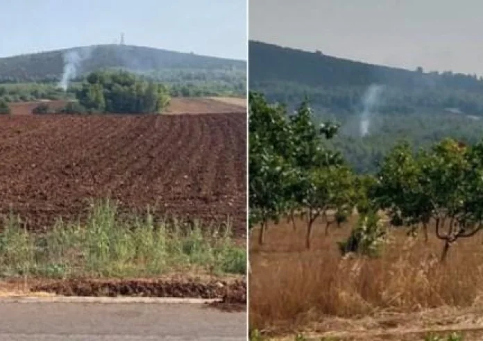 Φωτιές στον Αυλώνα: Οι αποκαλυπτικές φωτογραφίες που «δείχνουν» εμπρησμό