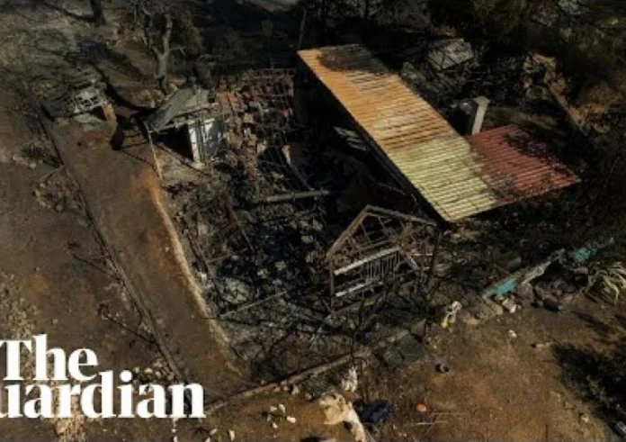 Guardian: Πλάνα από drone δείχνουν το μέγεθος της καταστροφής στον Κουβαρά