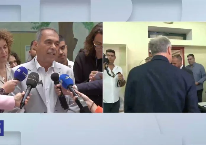 Γιώργος Ιωακειμίδης: Ψήφισε στου Ρέντη - Είμαστε εδώ για να αγωνιστούμε και να κερδίσουμε