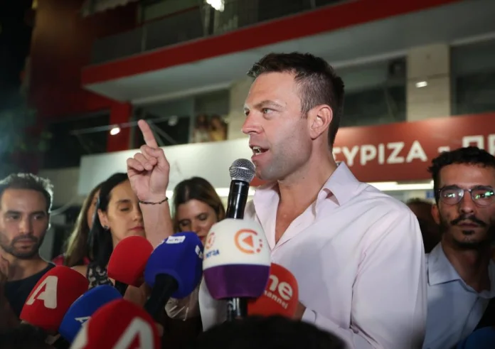 ΣΥΡΙΖΑ: Νέος πρόεδρος ο Στέφανος Κασσελάκης με ποσοστό 56,69%