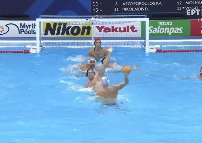 Ελλάδα – Ουγγαρία 13-14: Ασημένια η Εθνική πόλο στο παγκόσμιο - Λύγισε στα πέναλτι